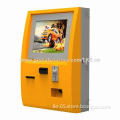 Kiosk, Coin Acceptor Payment Terminal with 17-inch Touch Monitor and Coin Dispenser Function